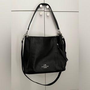 Coach bag with removable crossbody strap